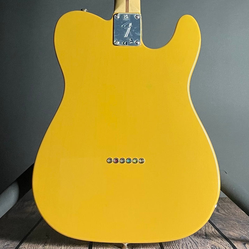 Fender Player Telecaster, Left-Handed,  Maple Fingerboard- Butterscotch Blonde (MX21274281) - Metronome Music Inc.