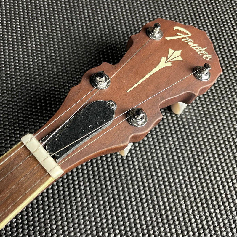 Fender PB-180E Banjo, Walnut Fingerboard- Natural - Metronome Music Inc.