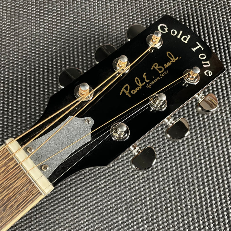 Gold Tone GRS: Paul Beard Metal Body Resonator Guitar- Gray - Metronome Music Inc.