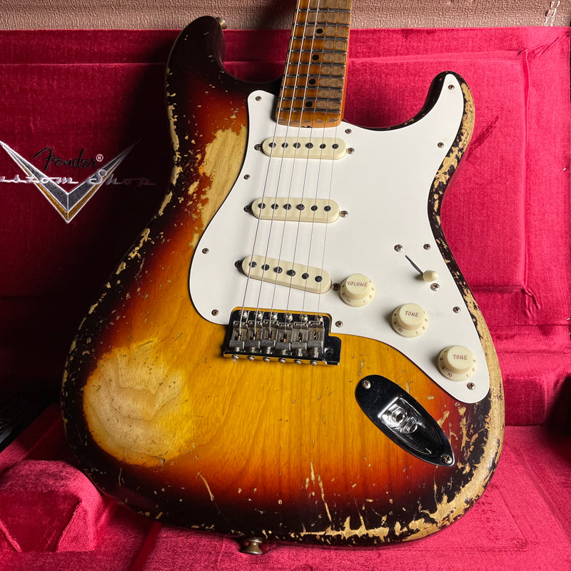 Fender Custom Shop LTD Red Hot Strat, Super Heavy Relic (7lbs 13oz) - Metronome Music Inc.