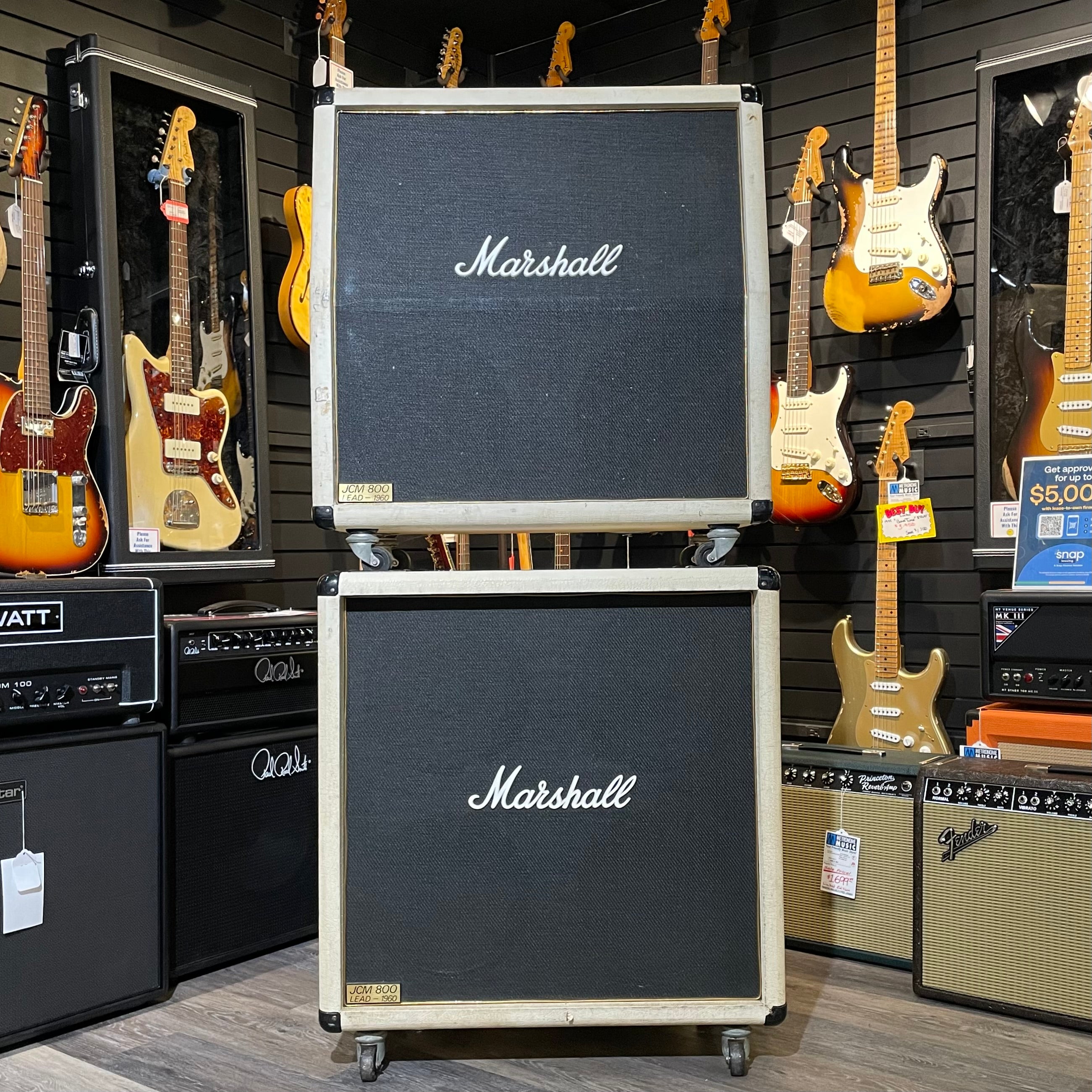 Marshall Lead Series 1960A/1960B, Full Stack, G12T-75/G12M-70 