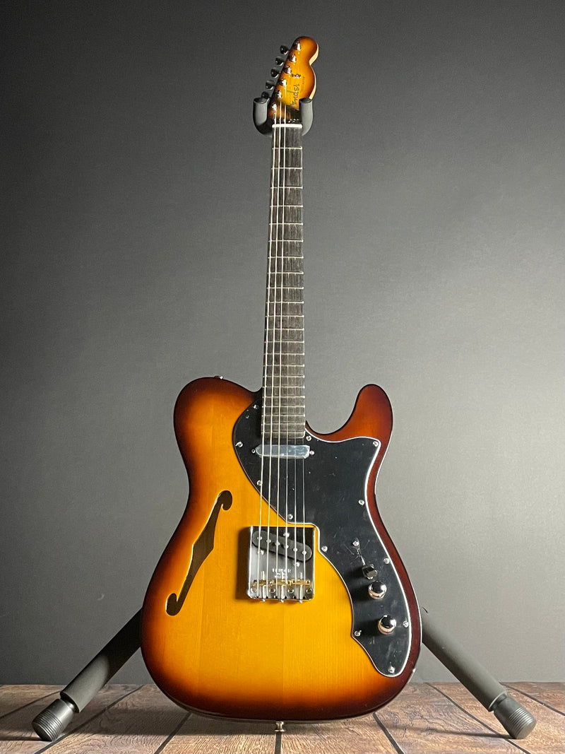 Fender Limited Edition Suona Telecaster, Thinline, Ebony Fingerboard- Violin Burst (US23104291) - Metronome Music Inc.