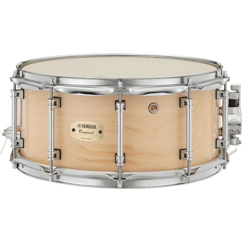 Yamaha CSM-1465AII Concert Series Maple Snare Drum- Matte Natural - Metronome Music Inc.