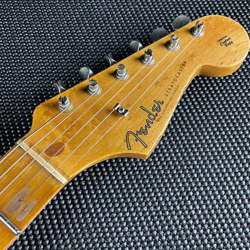 Fender Custom Shop LTD Tomatillo Strat III- Super Faded Aged Tahitian Coral (7lbs 6oz) - Metronome Music Inc.