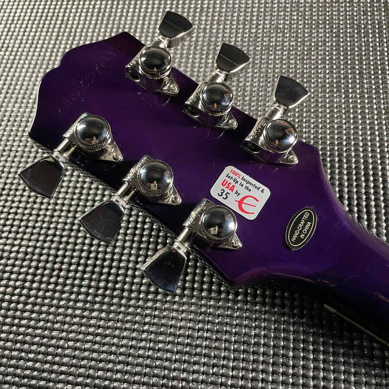 Epiphone SG Modern Figured- Purple Burst (7lbs 10oz) - Metronome Music Inc.