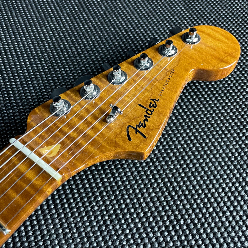 Fender Custom Shop American Custom Stratocaster, NOS- Ebony Transparent (SOLD) - Metronome Music Inc.