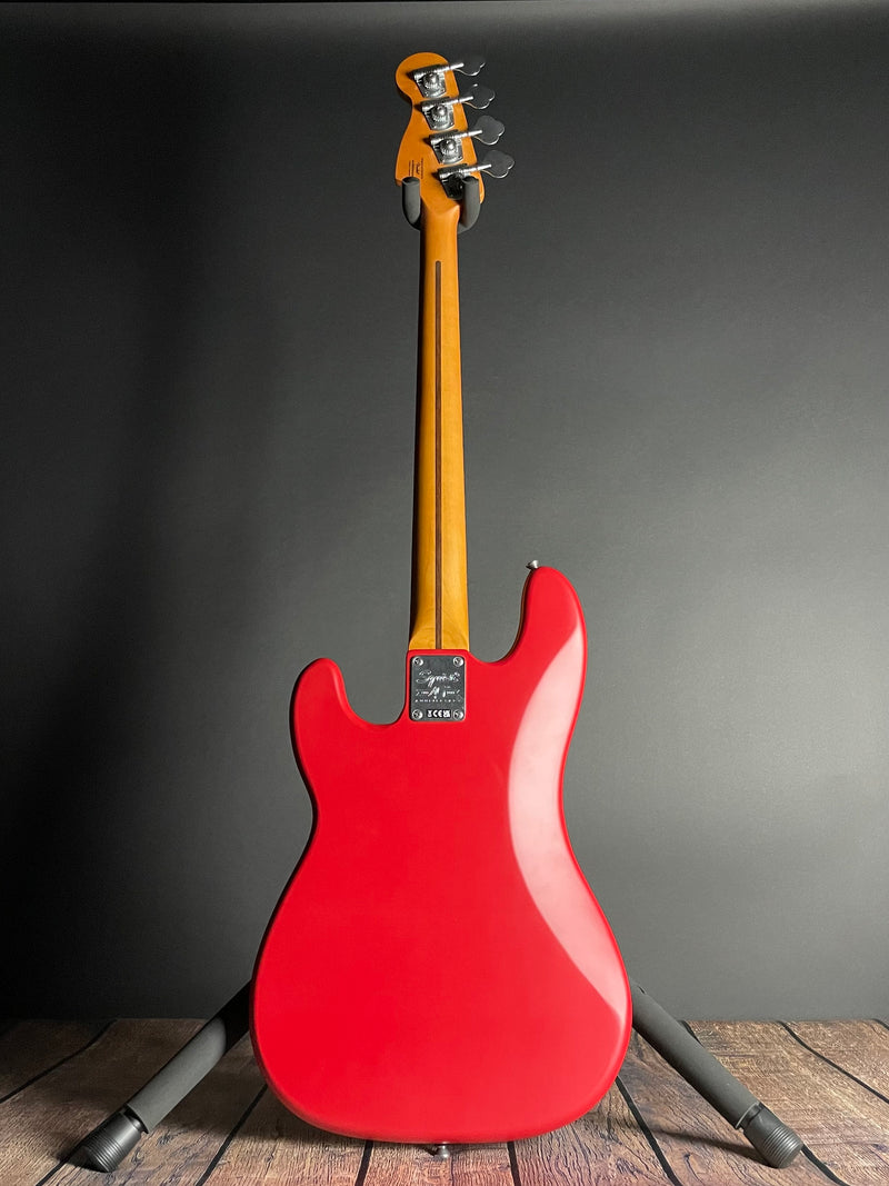 Squier 40th Anniversary Precision Bass, Vintage Edition, Maple Fingerboard- Satin, Dakota Red