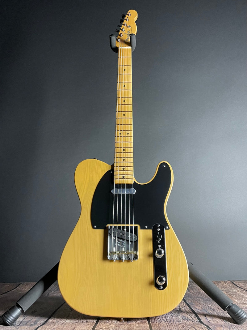 Fender American Vintage II 1951 Telecaster, Maple- Butterscotch Blonde (V2431700) - Metronome Music Inc.
