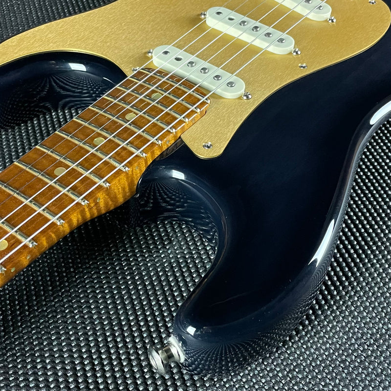 Fender Custom Shop American Custom Stratocaster, NOS- Ebony Transparent (SOLD) - Metronome Music Inc.