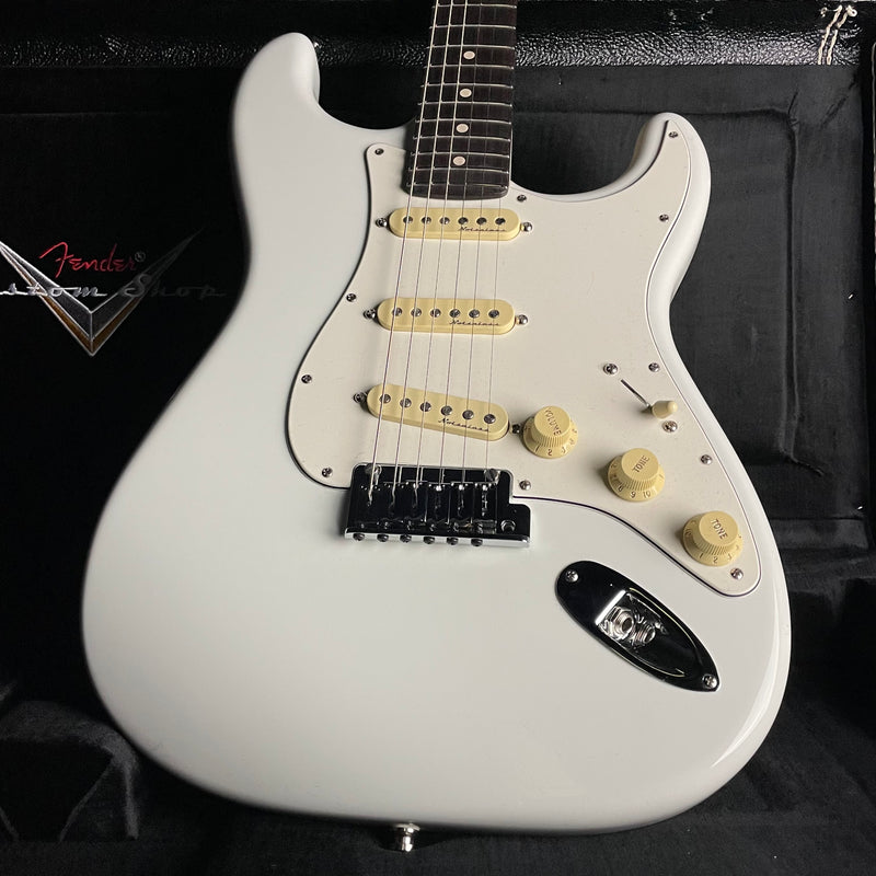 Fender Custom Shop Jeff Beck Signature Stratocaster, Rosewood- Olympic White (SOLD) - Metronome Music Inc.