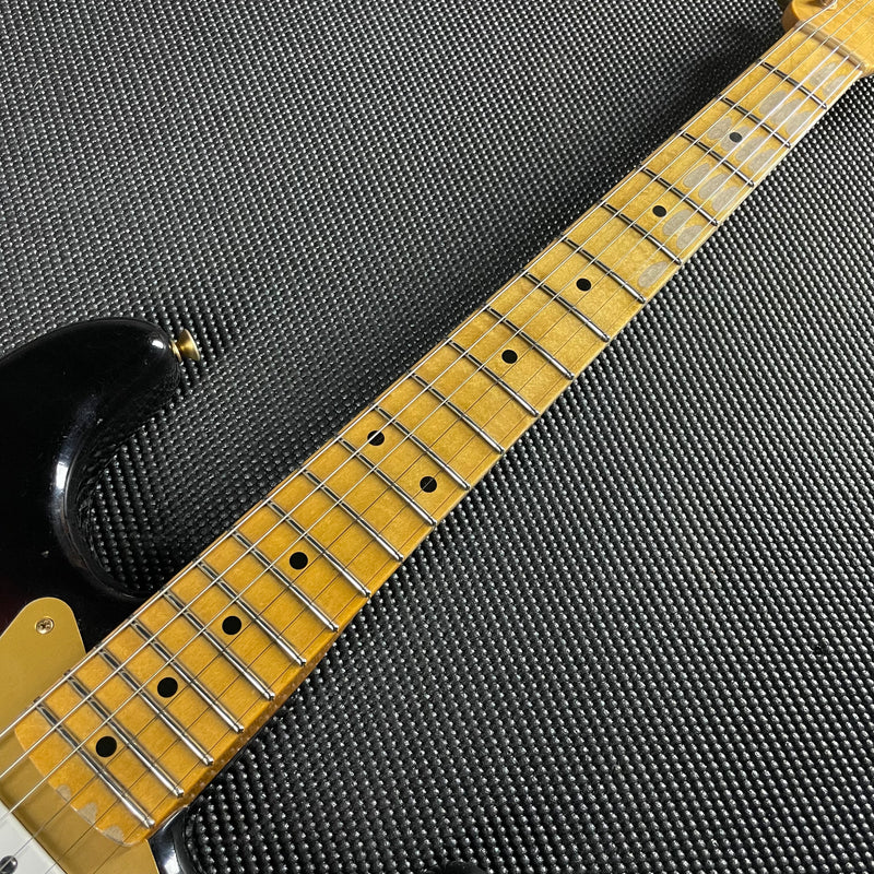 Fender Custom Shop LTD 1955 "Bone Tone" Stratocaster, Relic- 2-Color Sunburst (7lbs 5oz) - Metronome Music Inc.