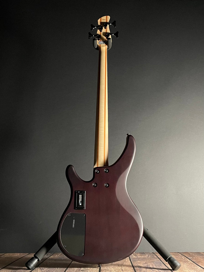 Yamaha TRBX504 4-String Bass- Translucent Brown Satin (IJL163369) - Metronome Music Inc.