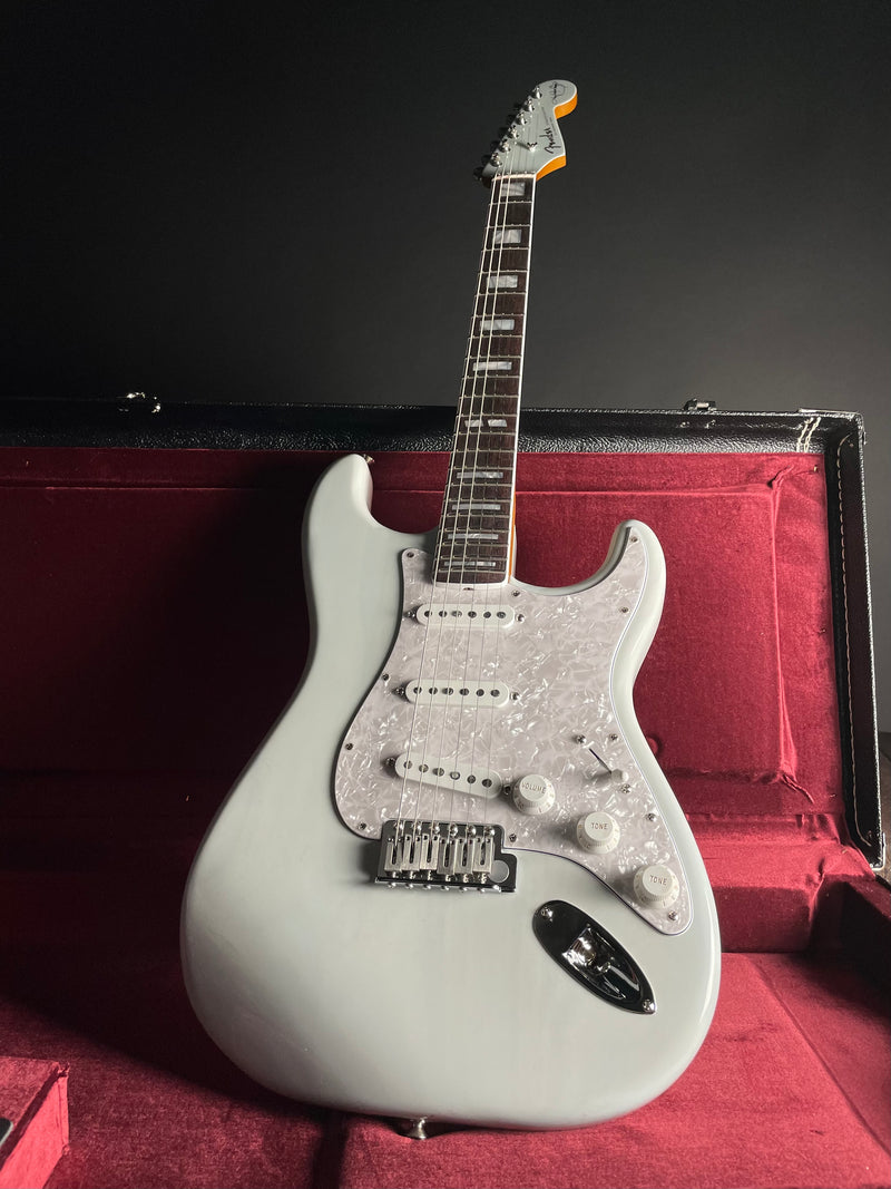 Fender Kenny Wayne Shepherd Stratocaster, Rosewood- Transparent Faded Sonic Blue (V2432017)