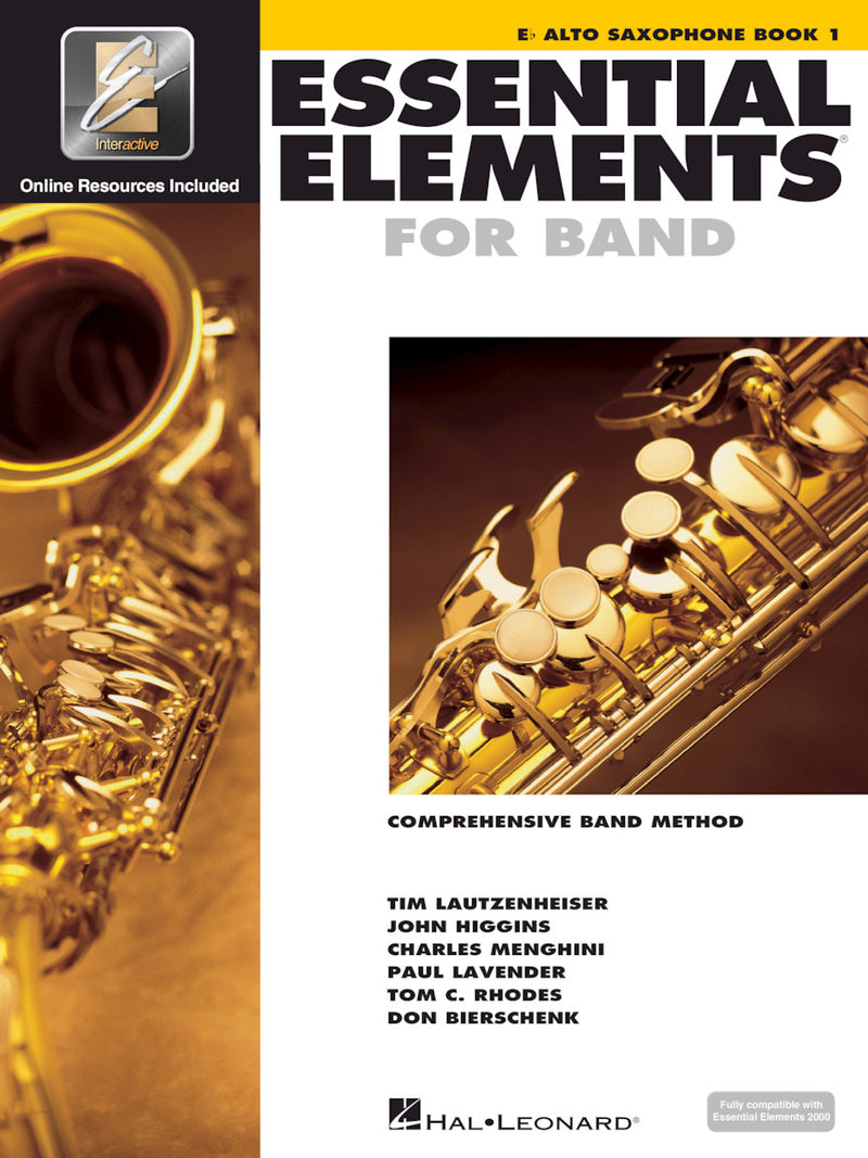 Essential Elements for Band, Eb Alto Saxophone Book 1 - Metronome Music Inc.