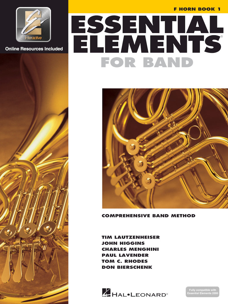 Essential Elements for Band, French Horn Book 1 - Metronome Music Inc.