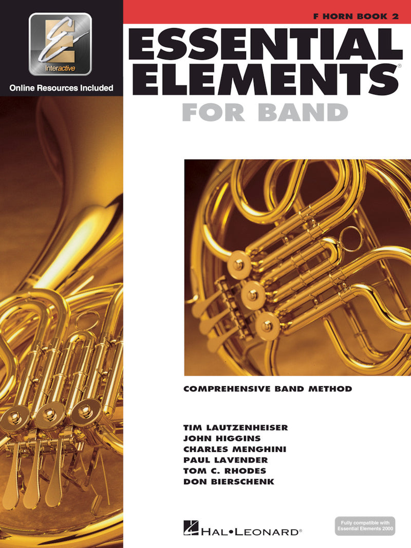 Essential Elements for Band, French Horn Book 2 - Metronome Music Inc.