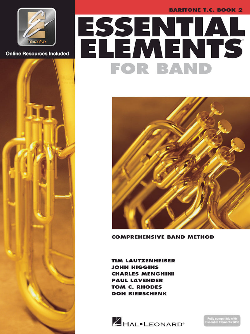 Essential Elements for Band, T.C. Baritone Book 2 - Metronome Music Inc.
