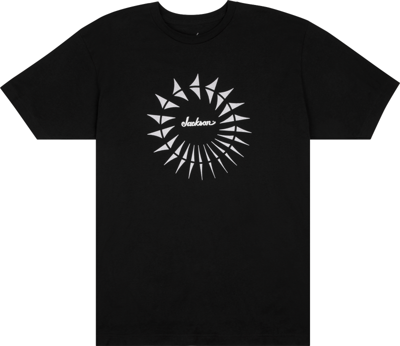 Jackson Circle Shark Fin T-Shirt, Black - Metronome Music Inc.