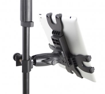 Gator Adjustable clamping tray for iPad and other tablet devices - Metronome Music Inc.