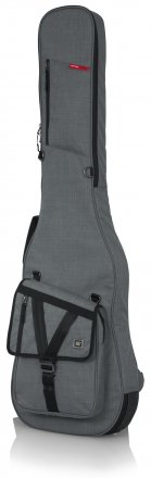 Gator Transit Series Bass Guitar Gig Bag with Light Grey Exterior - Metronome Music Inc.