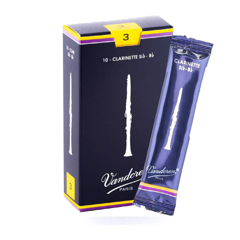 Vandoren Traditional Bb Clarinet Reeds-