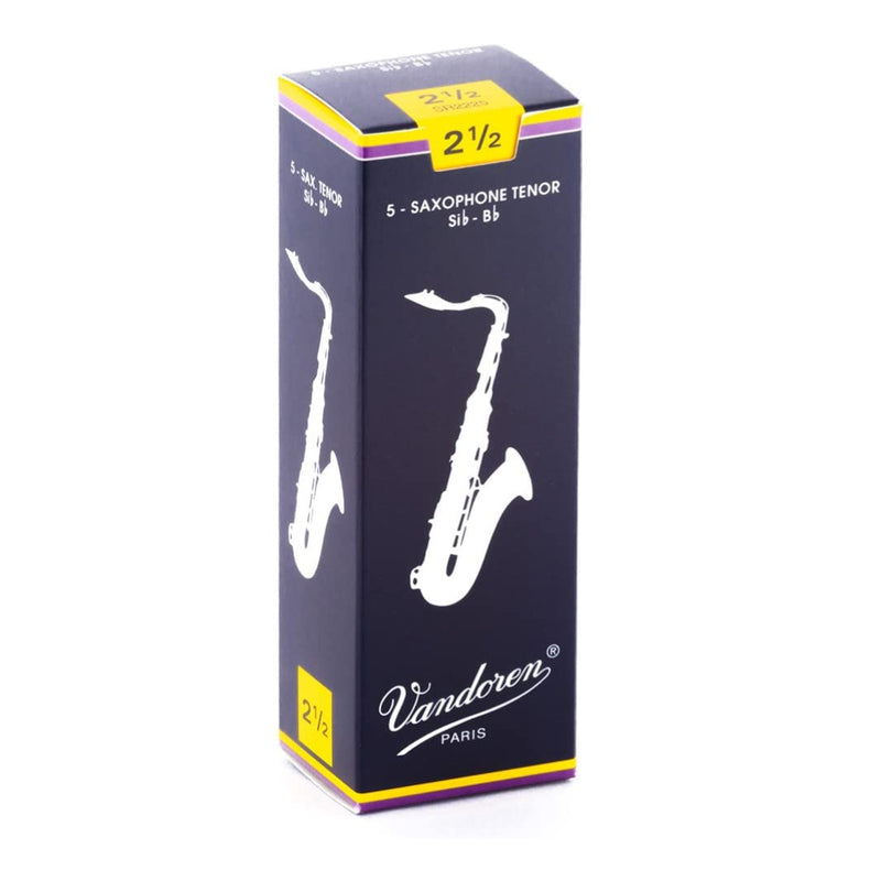 Vandoren Traditional Tenor Saxophone Reeds-