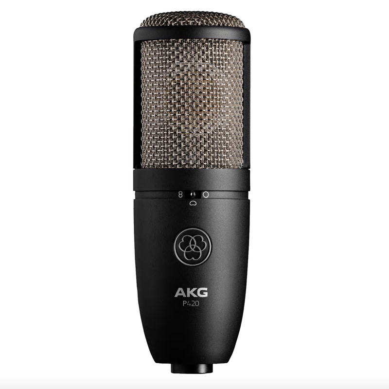 AKG P420- High-performance dual-capsule true condenser microphone - Metronome Music Inc.
