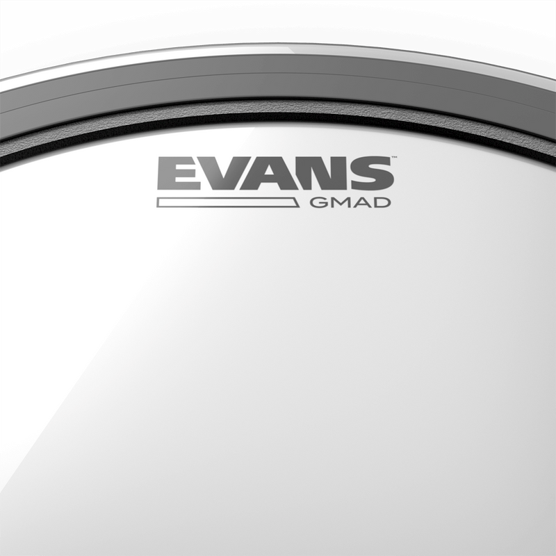 Evans GMAD Clear Batter Bass Drumhead, BD22GMAD- 22" - Metronome Music Inc.