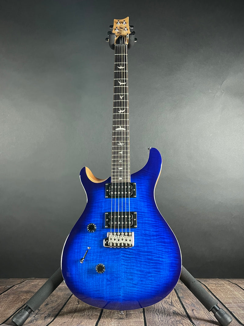 Paul Reed Smith, PRS SE Custom 24, Lefty- Faded Blue Burst  (CTIE35717) - Metronome Music Inc.