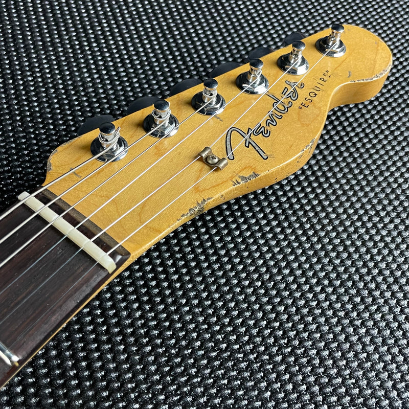 Fender Custom Shop Joe Strummer Esquire, Jason Smith Masterbuilt- Olympic White (7lbs 3oz) - Metronome Music Inc.