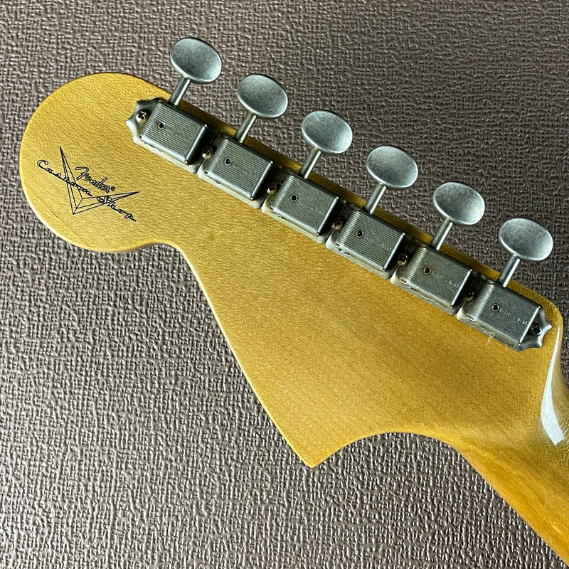 Fender Custom Shop '63 Jaguar, Journeyman- Super Faded, Aged Sonic Blue - Metronome Music Inc.