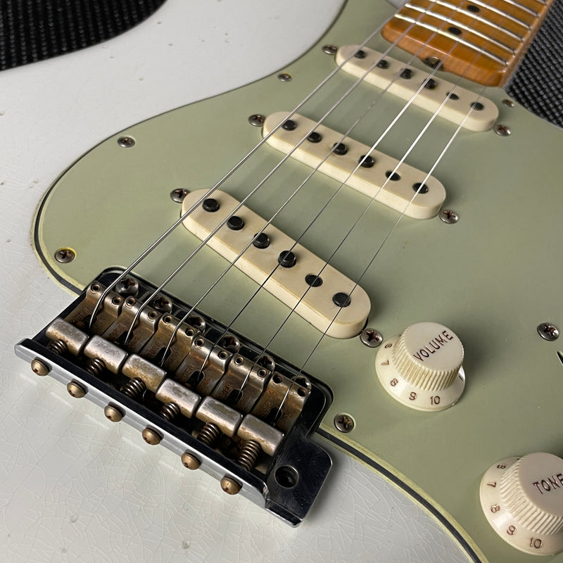 Fender Custom Shop 1959 Stratocaster, Greg Fessler Masterbuilt- Olympic White (SOLD) - Metronome Music Inc.