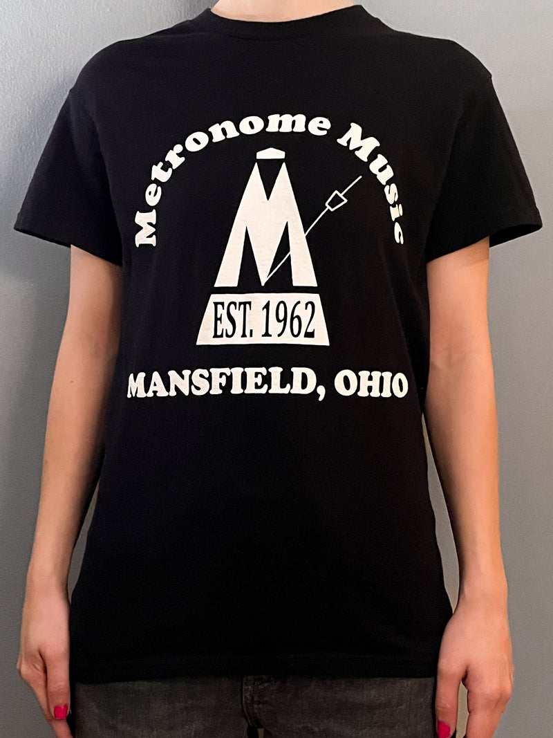 Metronome Music Classic Logo T-Shirt, Black - Metronome Music Inc.