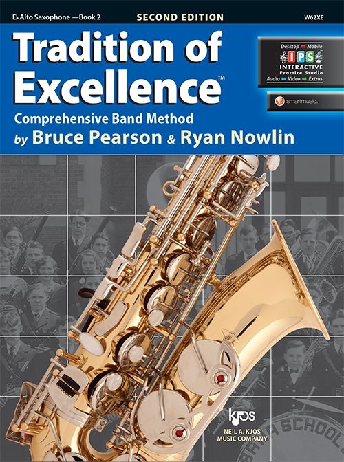 Tradition of Excellence Book 2- Eb Alto Saxophone - Metronome Music Inc.