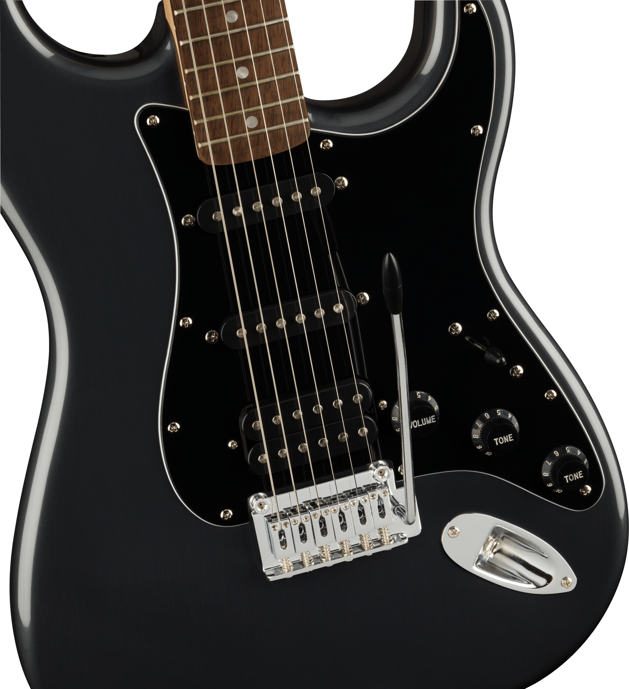 Squier Affinity Series Stratocaster HSS Pack - Charcoal Frost Metallic