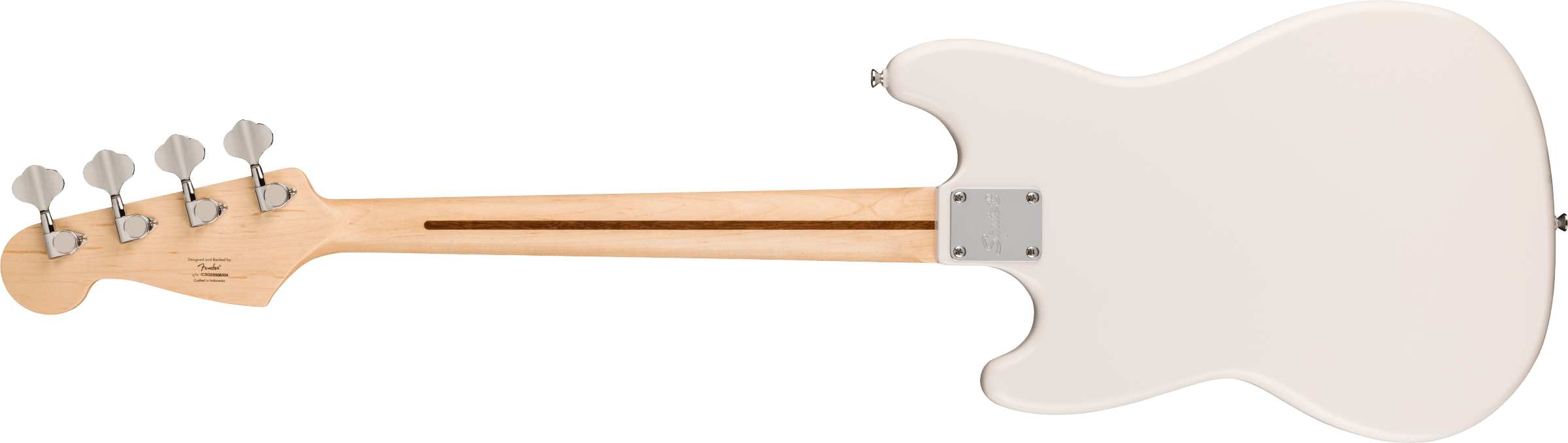 Squier Sonic Bronco Bass, Maple - Arctic White