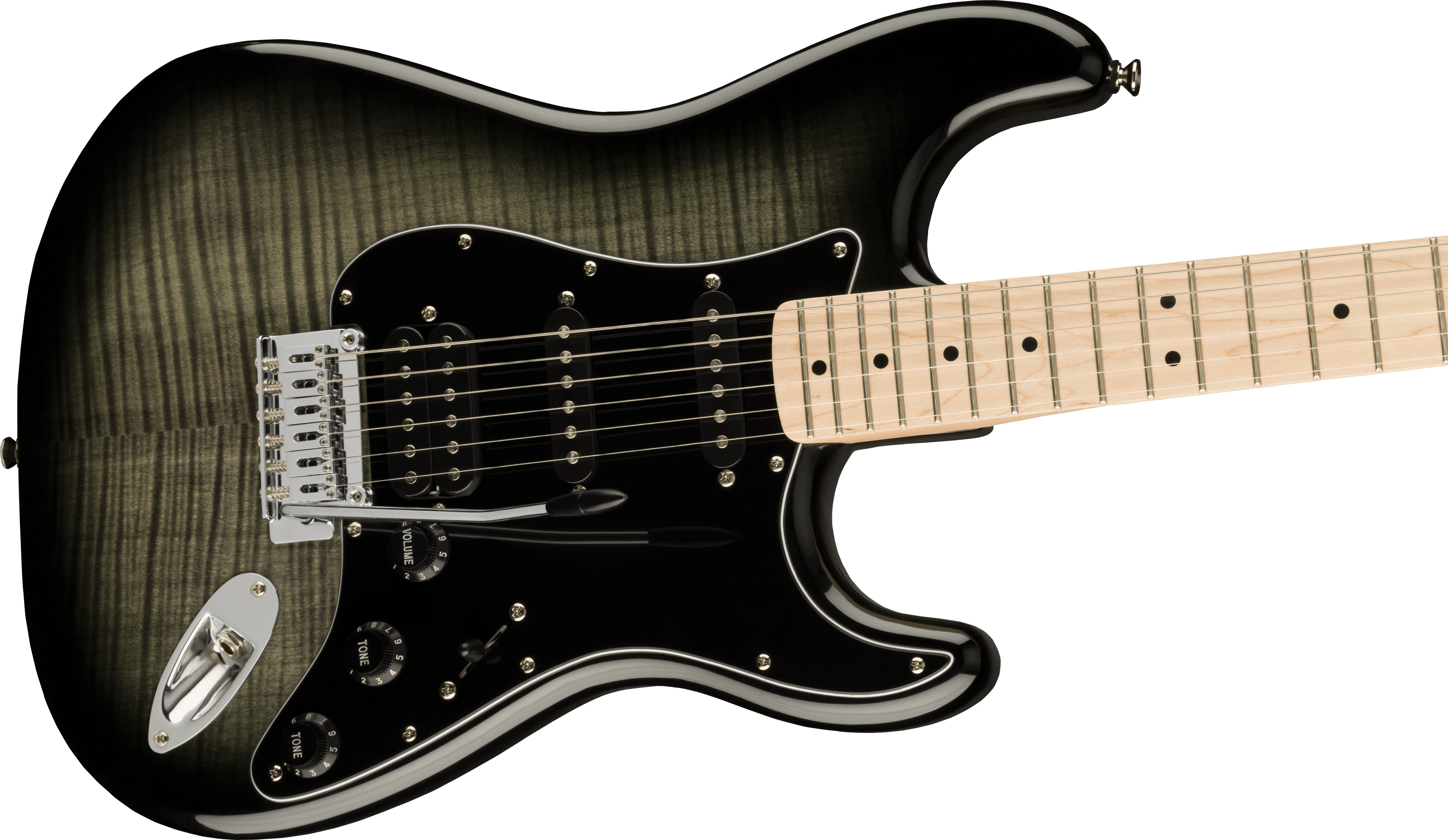 Squier Affinity Series Stratocaster FMT HSS - Black Burst