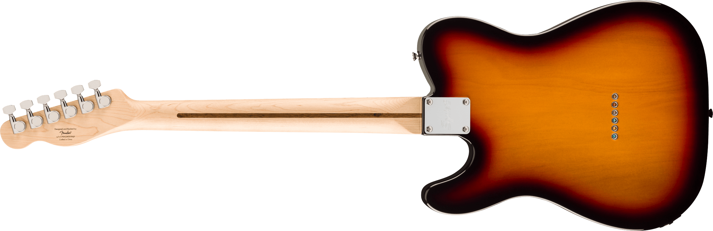 Squier Affinity Series Telecaster Thinline - 3-Color Sunburst