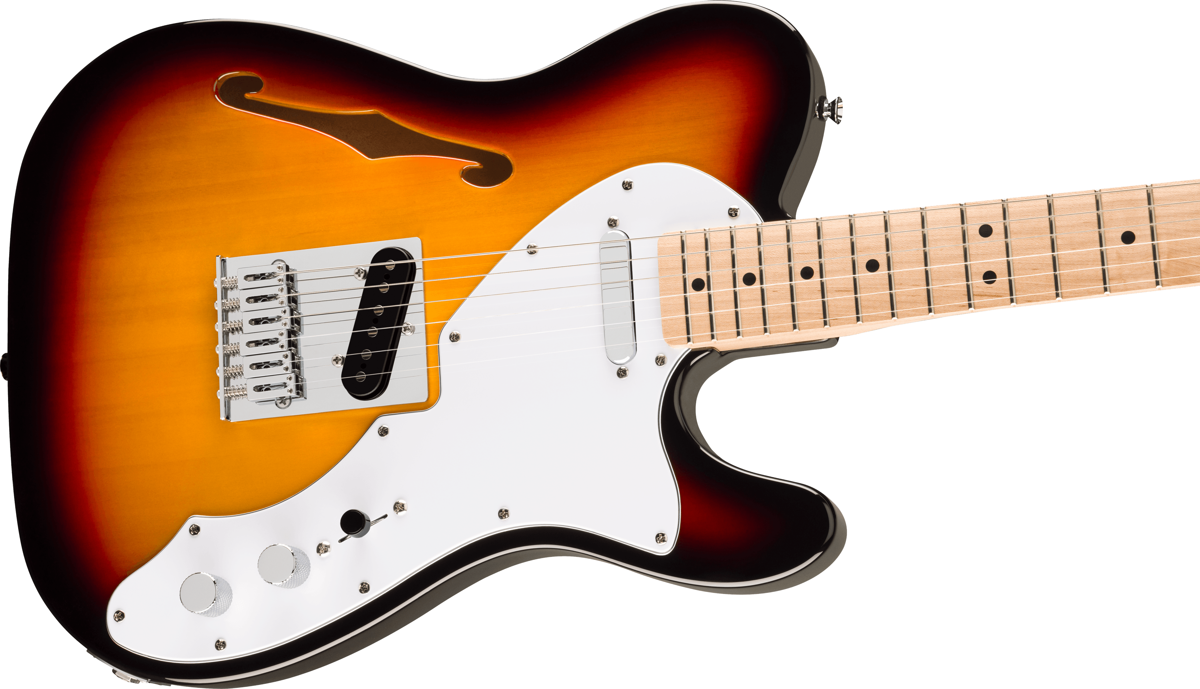 Squier Affinity Series Telecaster Thinline - 3-Color Sunburst