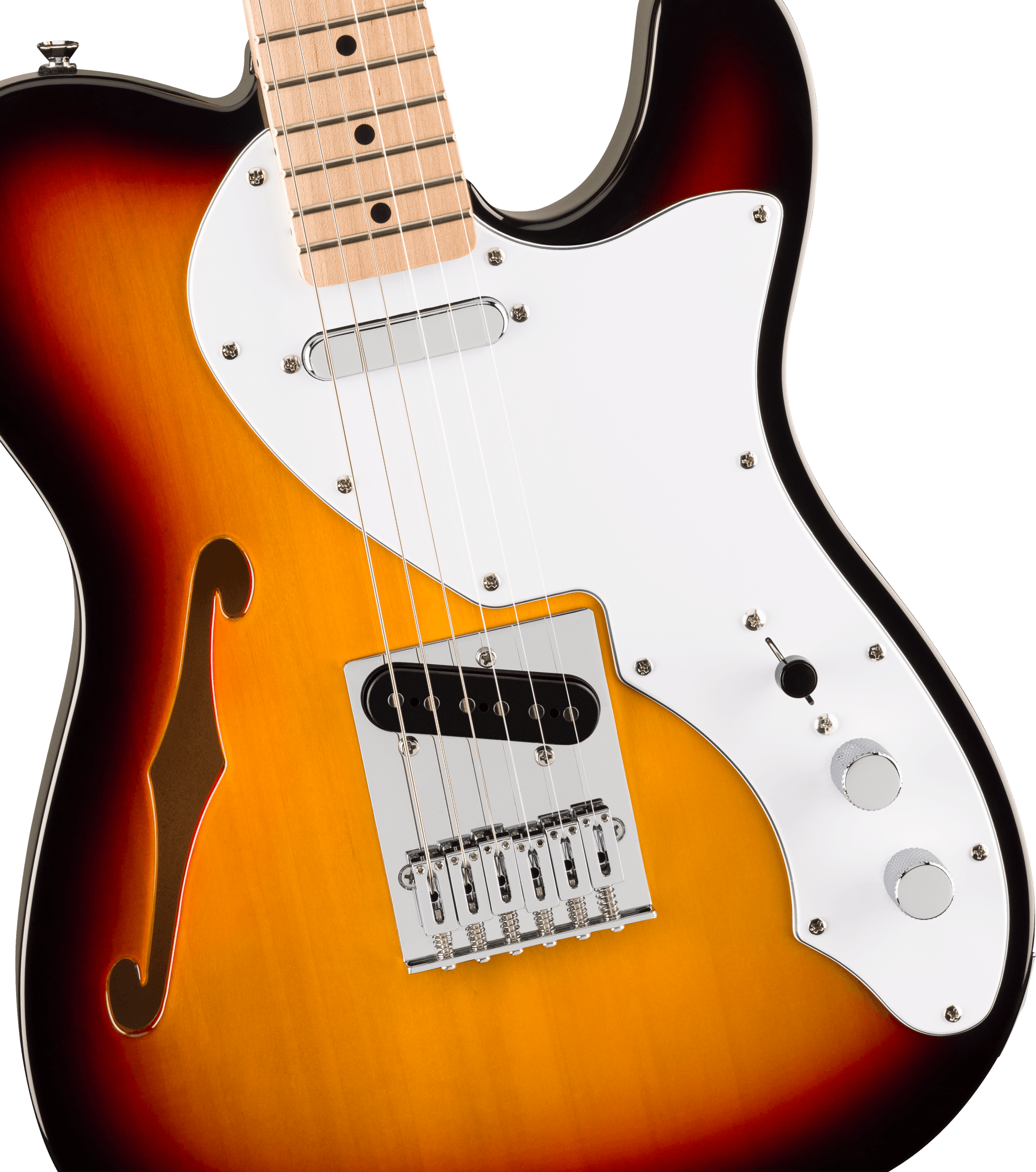 Squier Affinity Series Telecaster Thinline - 3-Color Sunburst