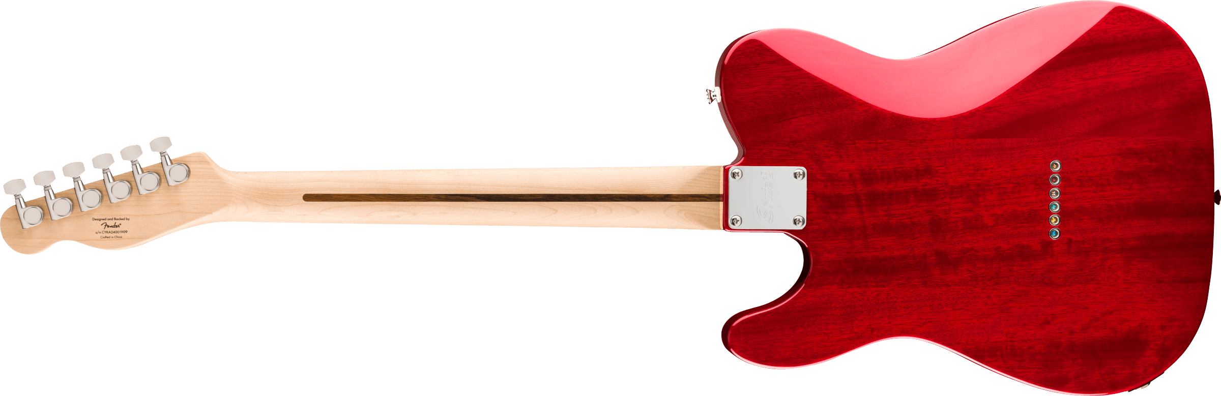 Squier Affinity Series Telecaster FMT SH - Crimson Red Transparent