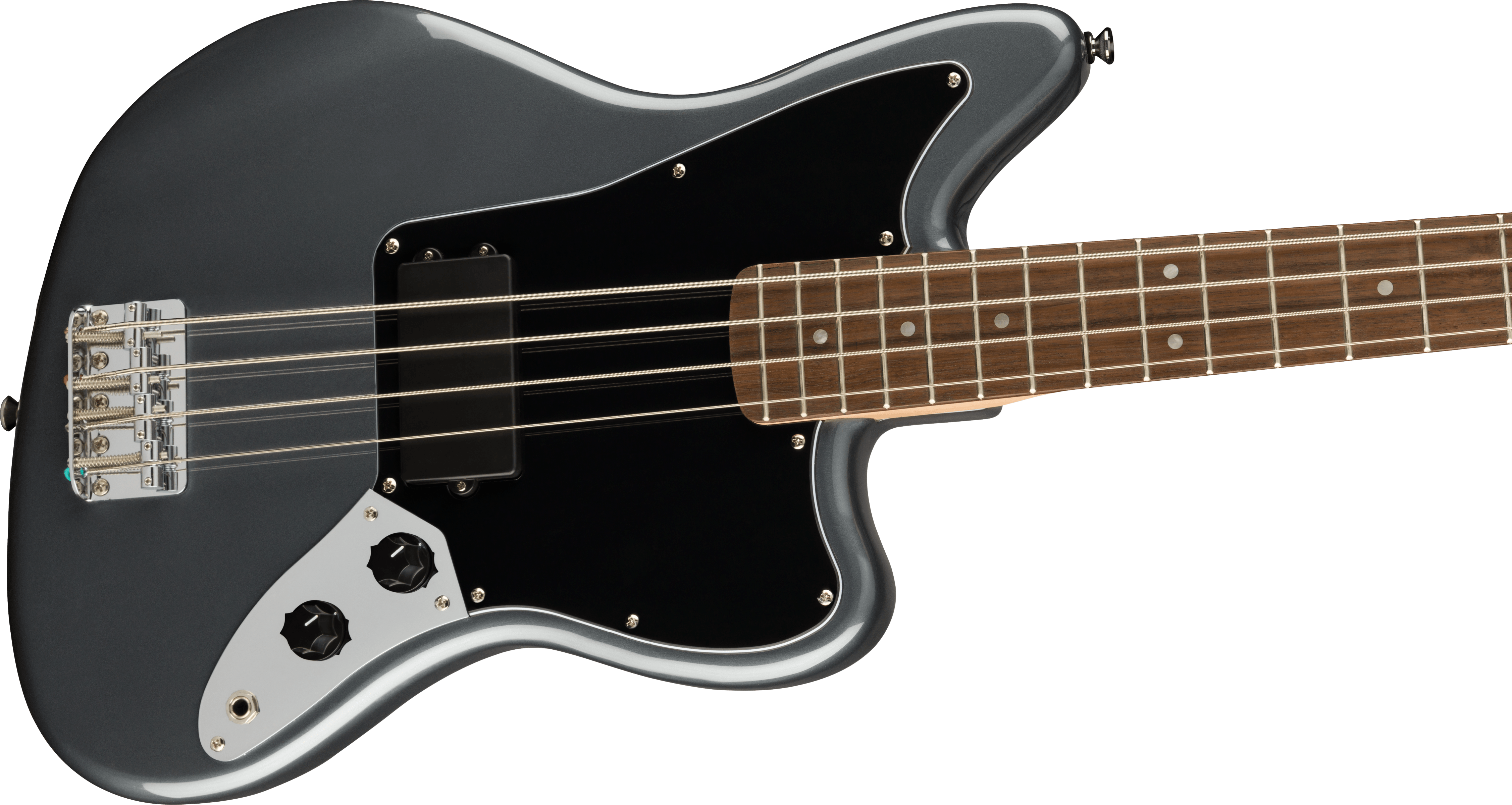 Squier Affinity Series Jaguar Bass H - Charcoal Frost Metallic