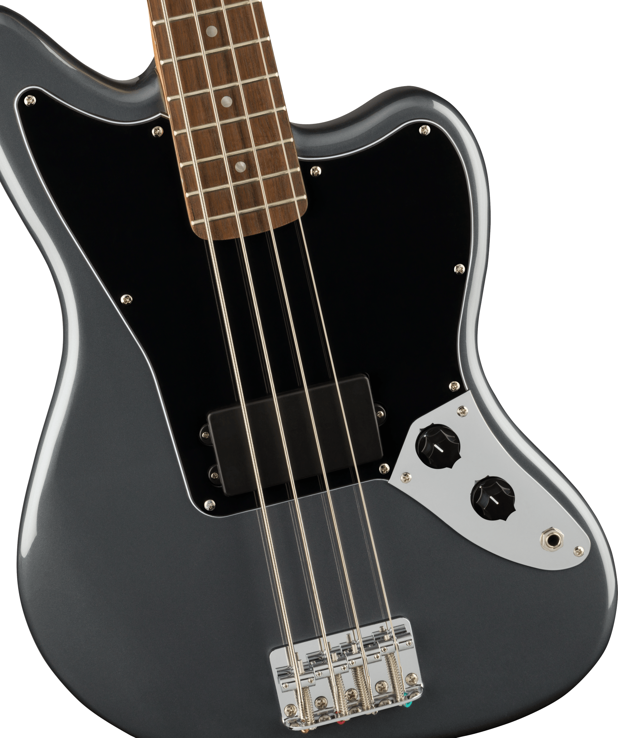 Squier Affinity Series Jaguar Bass H - Charcoal Frost Metallic