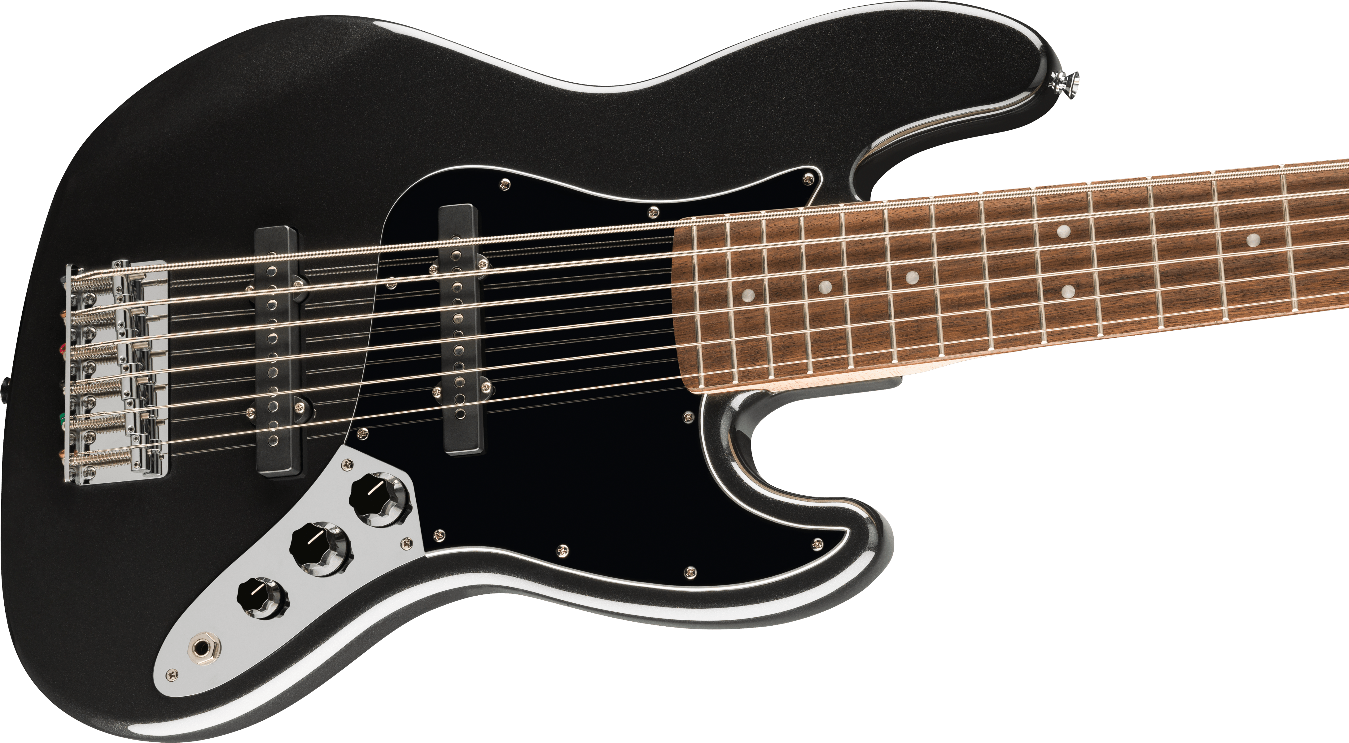 Squier Affinity Series Jazz Bass VI - Black Metallic