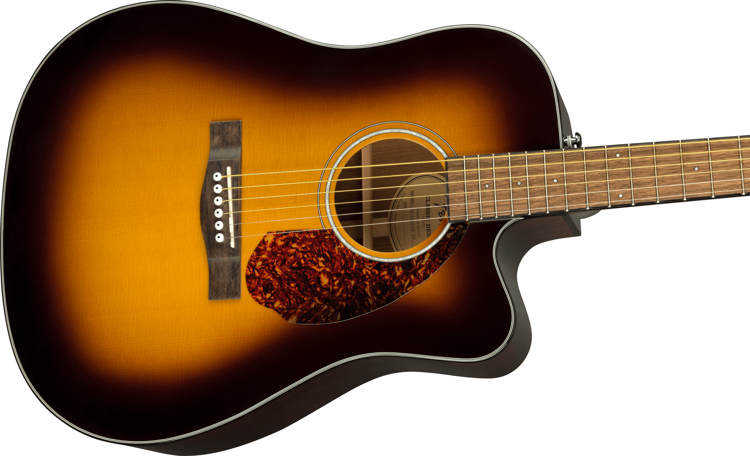 Fender CD-140SCE Dreadnought w/Case - Sunburst