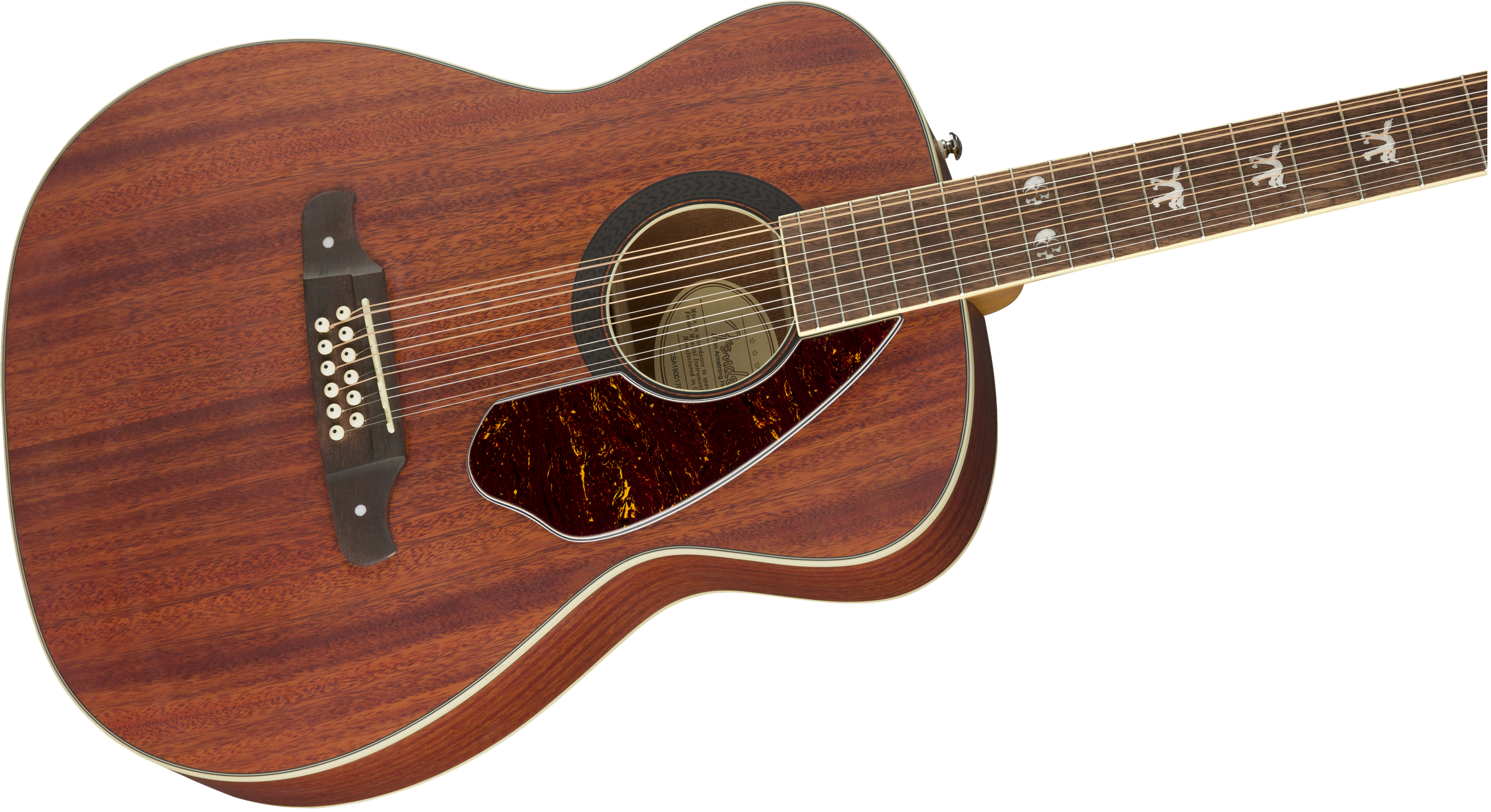 Fender Tim Armstrong Hellcat, 12-String - Natural