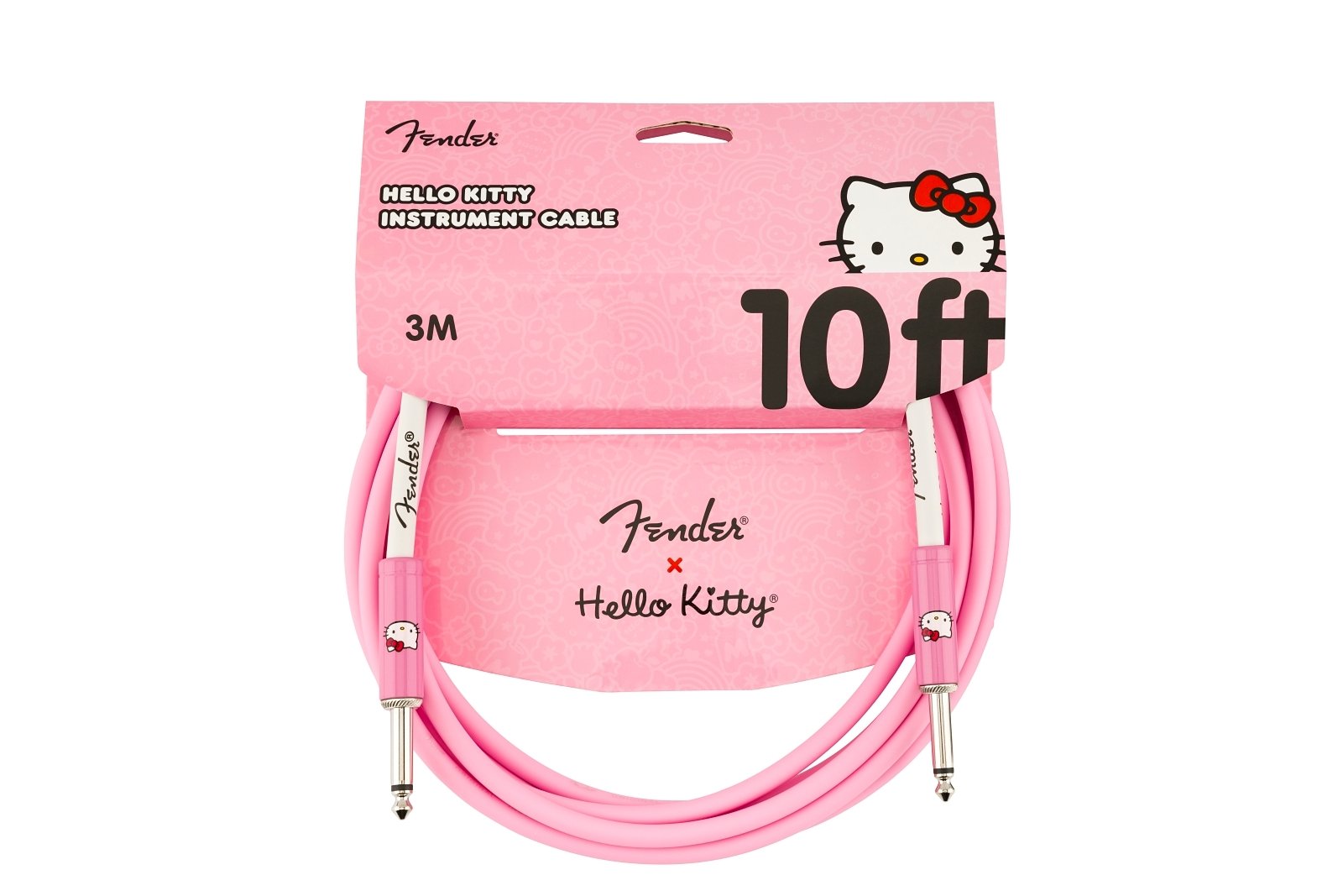 Fender® x Hello Kitty® Pink Original Cable 10ft.