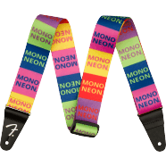 FENDER MonoNeon Logo Strap, Multi-Color, 2"