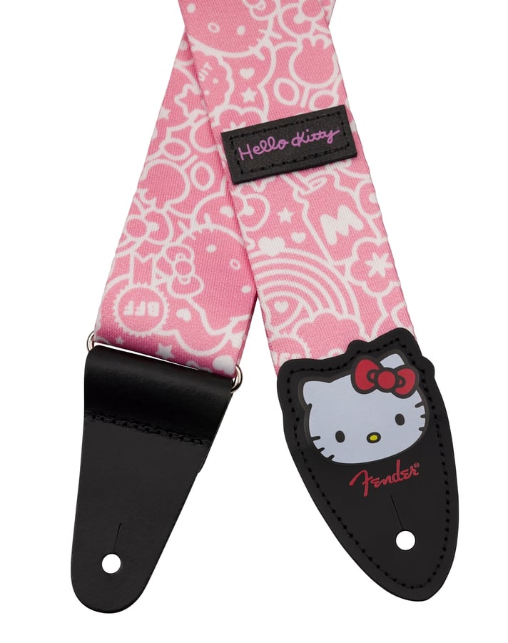 Fender® x Hello Kitty® Pink Poly Strap