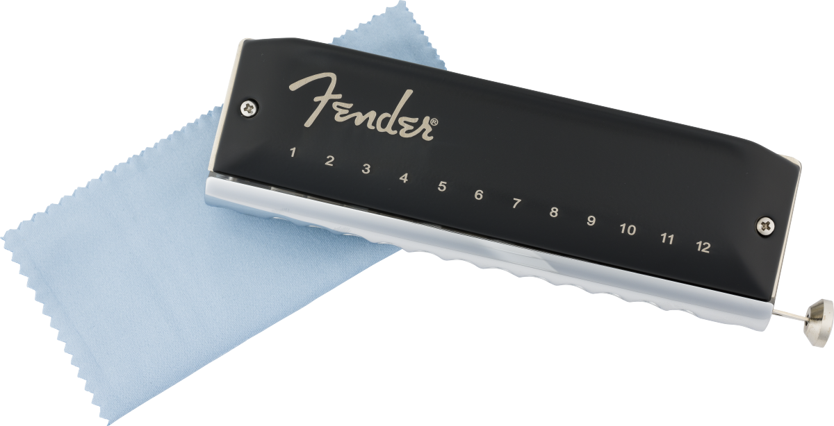 Fender Groove Pro Chromatic 12-Hole Harmonica, Key of C